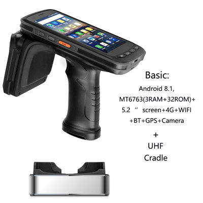 5,2 ósmio Handheld industrial da polegada 8000mAh 32G PDA Android 8,1