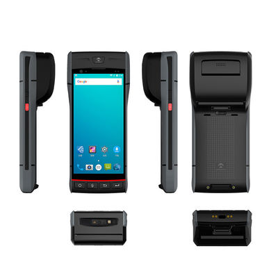 Móbil de GMS varredor Handheld de Android PDA de 5,5 polegadas 2D com impressora térmica