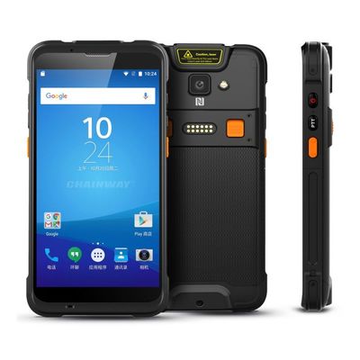 5,5 ósmio de Portable Android 9,0 do leitor da frequência ultraelevada RFID da longa distância da polegada 1440x720