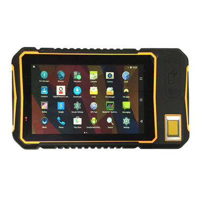 leitor do varredor RFID do código de barras do PC da tabuleta de 10000mAh 1024x600 Android 7,0