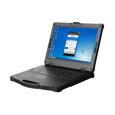 Tabuleta áspera 2000mAh do portátil de Bluetooth I5-8250U RJ45 Windows 10