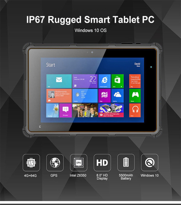 IP67 8 tela legível áspera do PC HD Sunglight da tabuleta da polegada 800×1280