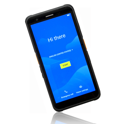 5,7&quot; DE ALTA QUALIDADE DISPOSITIVO HANDHELD de NFC PDA do VARREDOR do CÓDIGO DE BARRAS de 4G + de 64G ANDROID